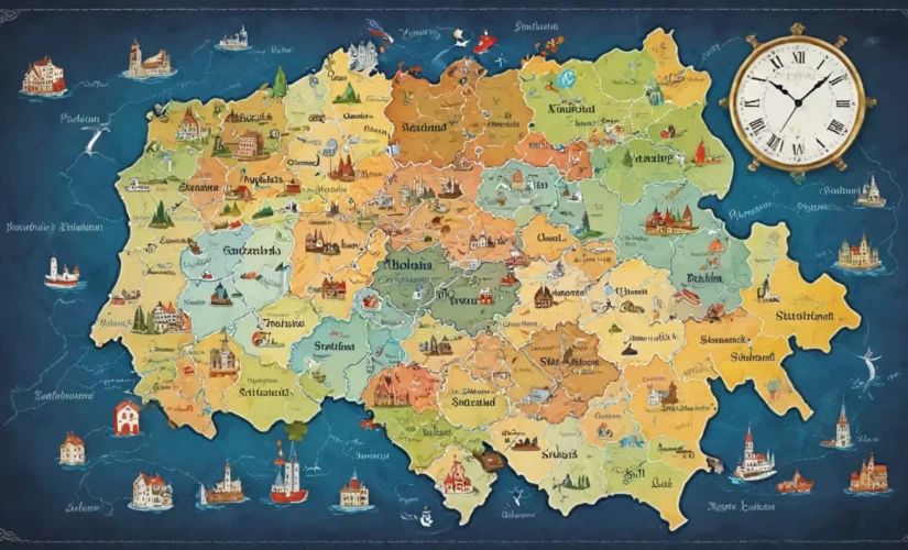 Porównanie czasu podróży między głównymi polskimi a szwajcarskimi miastami